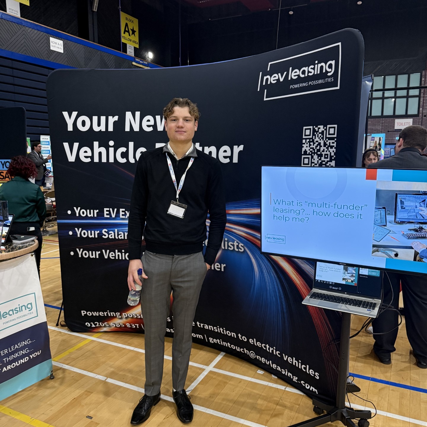 South Essex Expo stand for NEV Leasing 